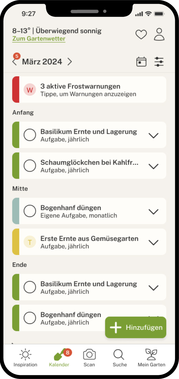 App Preview - Calendar